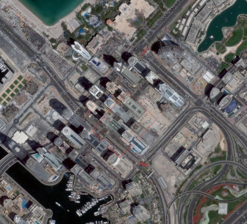 High Resolution Imagery 0,3 m: Dubai, United Arab Emirates, Source: OnGeo Intelligence