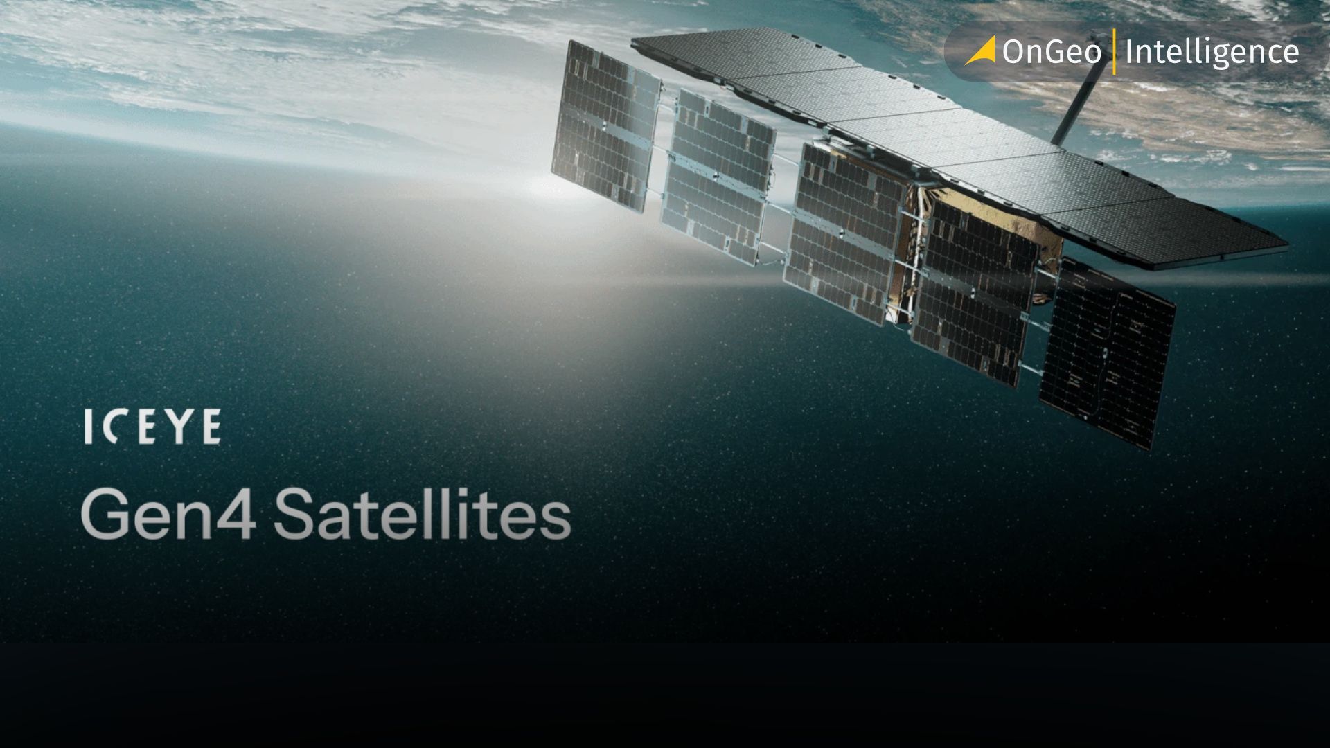 ICEYE Gen4 Satellites That See the World in 16 cm Detail