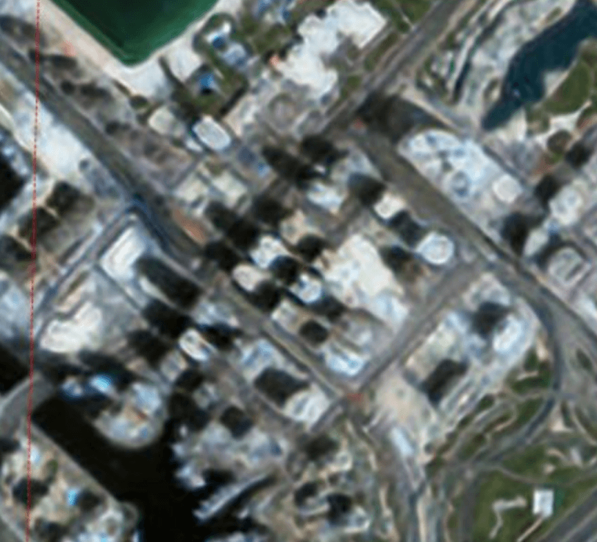 Low Resolution Imagery 10 m: Dubai, United Arab Emirates, Source: OnGeo Intelligence