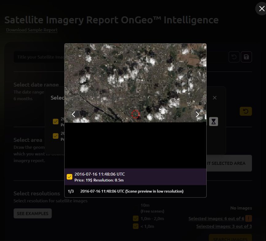 OnGeo Intelligence: Use the preview diligently