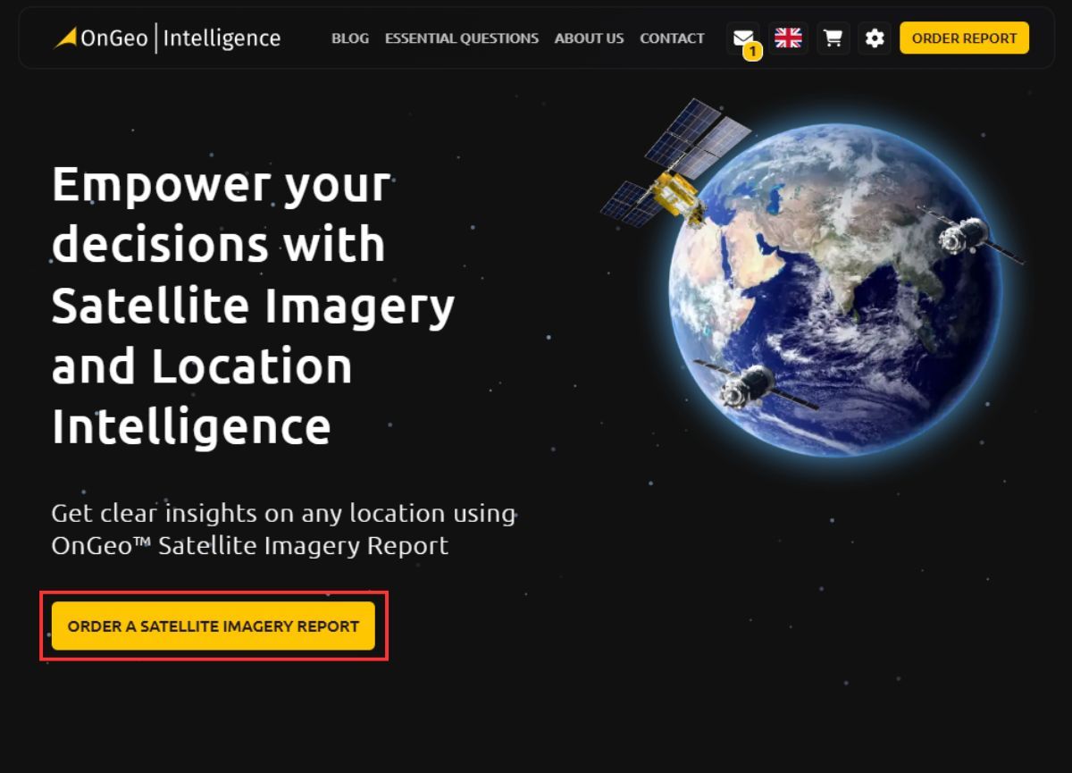 Order a Satellite Imagery Report