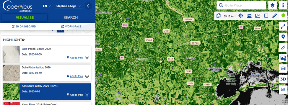 Copernicus - Visualize and Validate Results