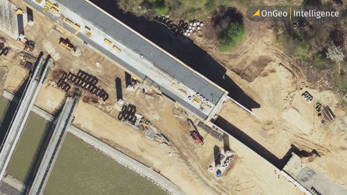 Construction Site Monitoring with Satellite Image