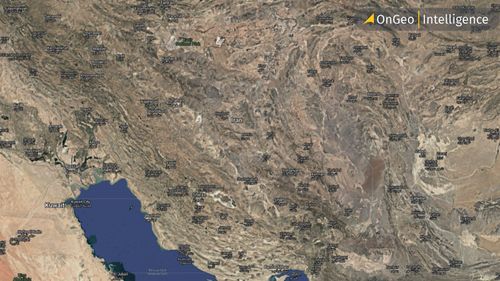 Iran Satellite Imagery Geopolitical Intelligence