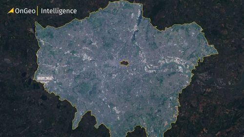 London Satellite Map