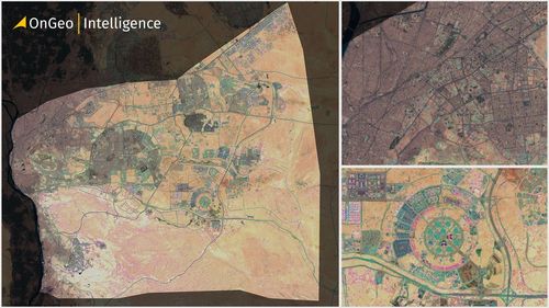 Satellite View of Cairo from Sentinel-2 Imagery